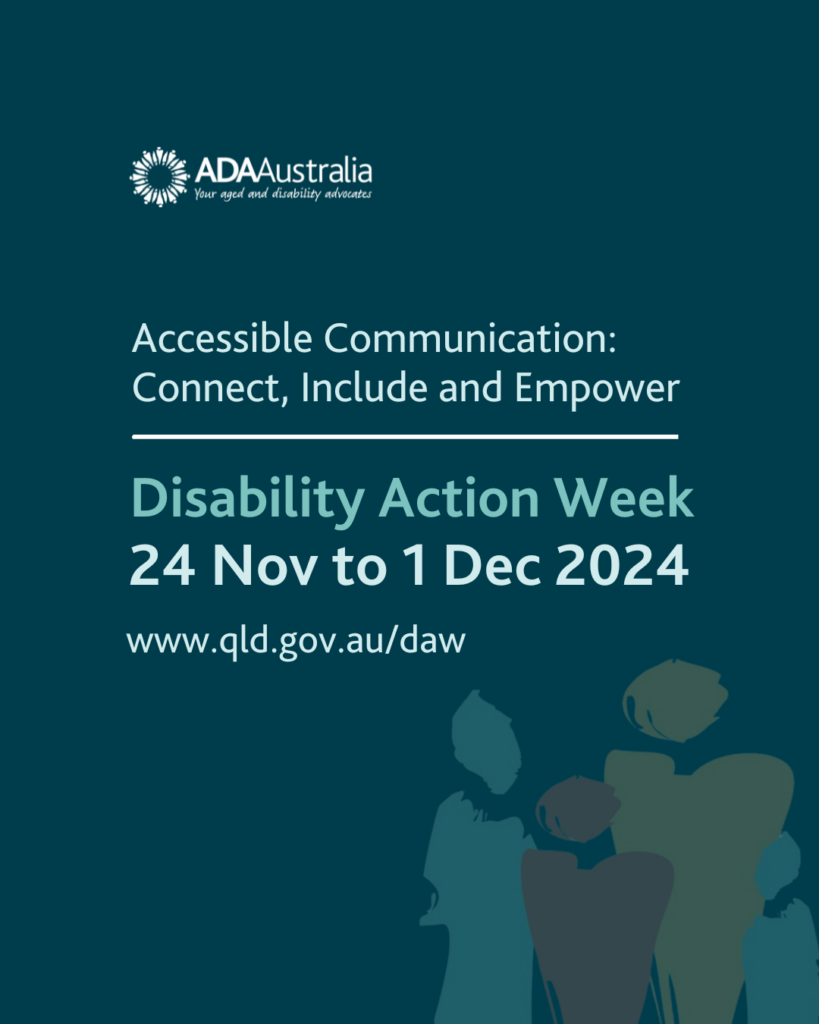 Disability Action Week 2024 Banner