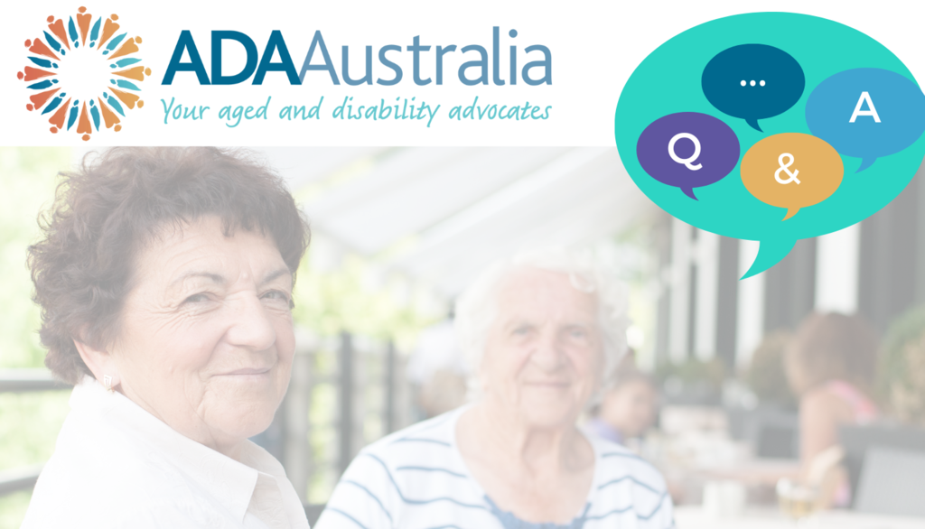 two elderly woman smiling